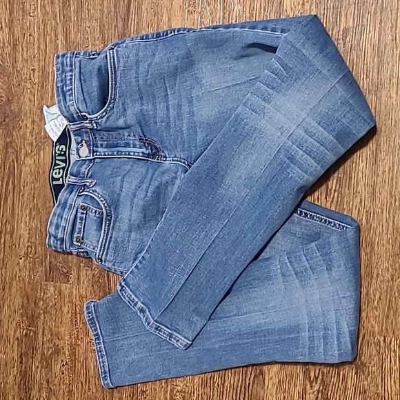 Levi's Other - Levi's Jeans Men Denim Size 16 Reg Pre-Owned Adjustable Waist Straight Leg